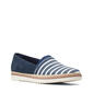 Womens Clarks(R) Serena Paige Striped Flats - image 1