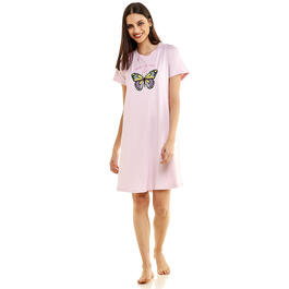 Womens Rene Rofe Spread Your Wings & Fly Butterfly Nightshirt