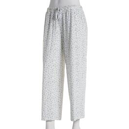 Womens Hanes&#40;R&#41; Cement Leopard Capri Pajama Pants