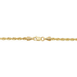 Gold Classics&#8482; 10kt. Gold Semi Solid Rope Necklace