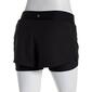 Womens RBX Stretch Woven Shorts w/  Lazor Cut Details - image 2