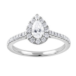 Nova Star&#40;R&#41; 1ctw. Lab Grown Diamond White Gold Engagement Ring