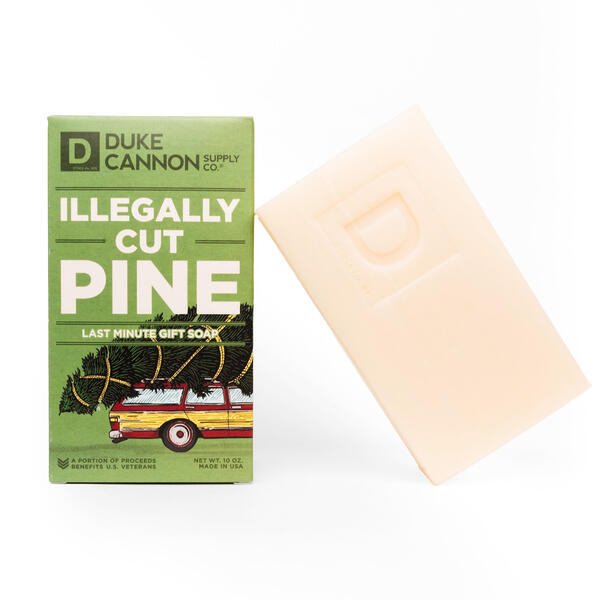 Duke Cannon Illegally Cut Pin Big Brick Soap - image 