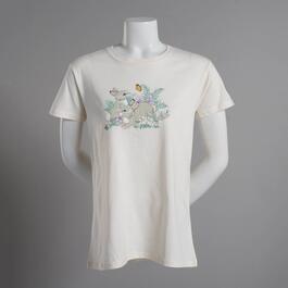 Womens Top Stitch by Morning Sun Best Bunnies Tee