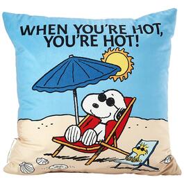 Nourison Peanuts Summer Fun Decorative Pillow - 18x18