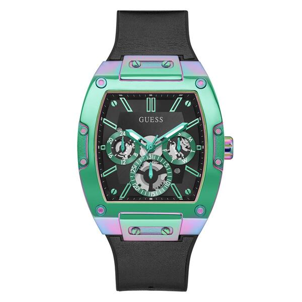 Mens Guess Watches(R) Green 2-Tone Multi-function Watch - GW0202G5 - image 