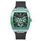 Mens Guess Watches(R) Green 2-Tone Multi-function Watch - GW0202G5 - image 1