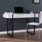 Southern Enterprises Rangley Modern Faux Marble Desk - image 1