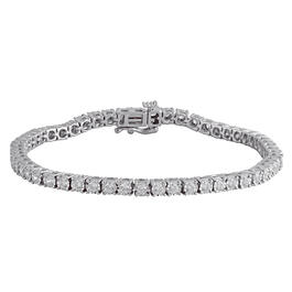 Nova Star&#40;R&#41; 7in. Sterling Silver 2ctw. Lab Grown Diamond Bracelet