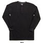 Young Mens Architect® Jean Co. Long Sleeve Thermal Henley - image 3