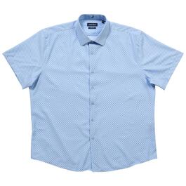 Mens Nautica Slim Fit Super Dress Shirt - Light Blue