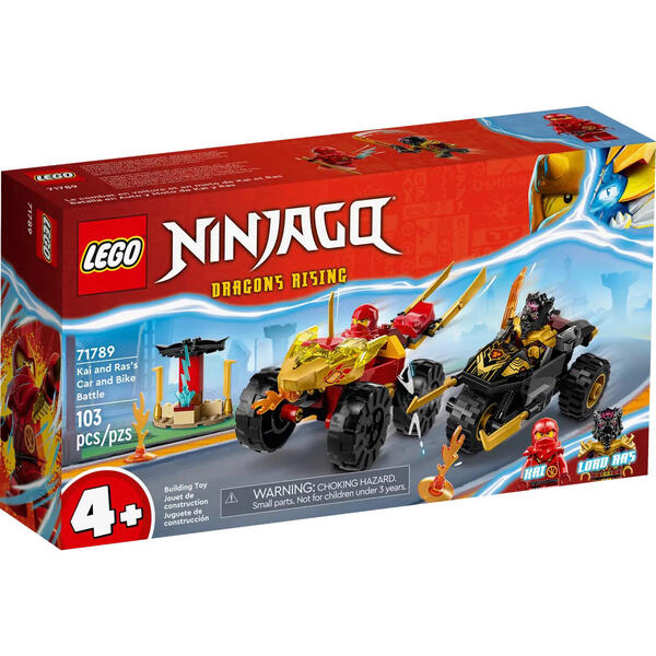 LEGO&#40;R&#41; Ninjago Kai & Ras's Car & Motorocycle Battle - image 