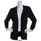 Womens 89th & Madison Long Sleeve Open Solid Cardigan - image 5
