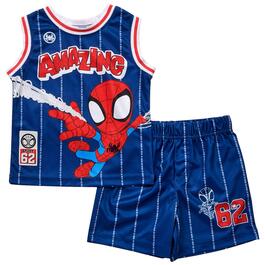 Toddler Boy The Amazing Spiderman Tank & Mesh Shorts Set