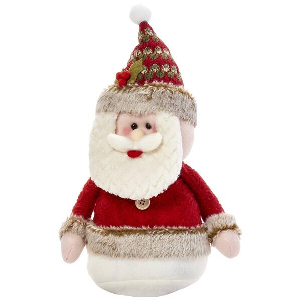 Santa w/ Fur Trim Shirt & Hat - image 