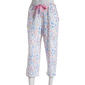 Womens Jaclyn Splash Cheetah Lush Luxe Capri Pajama Pants - image 1