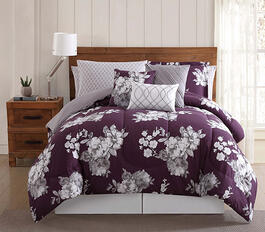 Style 212 Peony Garden Floral 12pc. Bed Ensemble