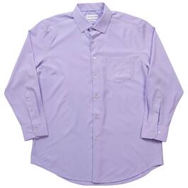 Mens Christian Aujard Regular Fit Dress Shirt - Light Lavender