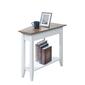 Convenience Concepts American Heritage Two-Tone Wedge End Table - image 3