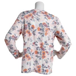 Womens Hasting & Smith Floral Drop Shoulder Tee