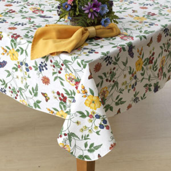 Enchanted Garden Vinyl Tablecloth - image 