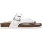 Womens White Mountain Carly Slide Footbed Sandals - image 2