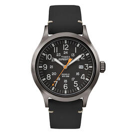 Mens Timex&#40;R&#41; Expedition Leather Watch - TW4B019009J