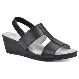 Womens Cliffs by White Mountain Candea Wedge Sandals