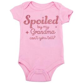 Baby Girl &#40;3-9M&#41; Babies With Attitude Spoiled by Grandma Bodysuit