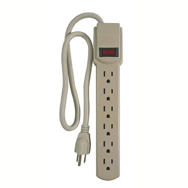 6 Outlet Surge Protector - image 