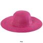 Womens Madd Hatter Woven Floppy Hat - image 5