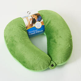 Cloudz Microbead Travel Pillow - Lime Green