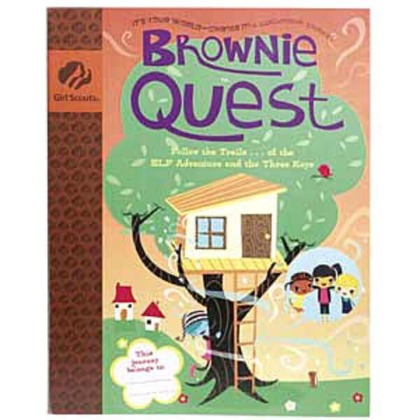 Girl Scouts Brownie Quest Journey Book - image 