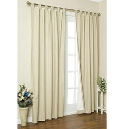 Weathermate Tab Pair Curtains - Natural