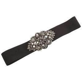Womens Vince Camuto Front Crystal Stretch Belt
