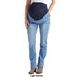 Womens Times Two  Denim Over Belly Straight Leg Maternity Jeans - image 2