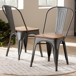 Baxton Studio Henri Dining Chairs - Set of 2