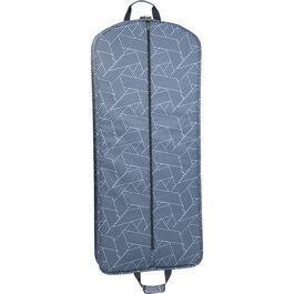 WallyBags&#174; 52in. Deluxe Travel Crossroads Pattern Garment Bag