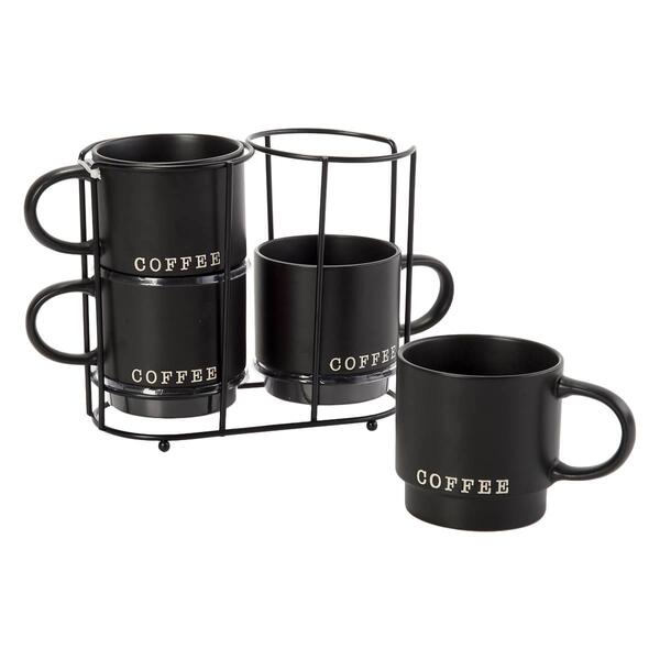 Set of 4 Azzure Stackable Mugs - image 