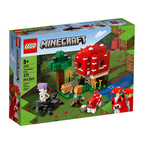 LEGO&#40;R&#41; Minecraft&#40;R&#41; The Mushroom House Building Set - image 