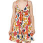 Juniors Angie Far Out Smocked Slip Shift Dress - image 3