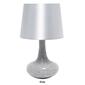 Simple Designs Mosaic Tiled Glass Genie Table Lamp w/Fabric Shade - image 9