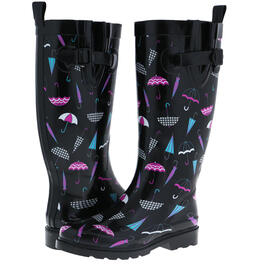 Womens Capelli New York Tall Umbrella Rain Boots