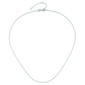 Gold Classics&#8482; 14kt. White Gold Adjustable Chain Necklace - image 3
