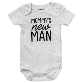 Baby Boy &#40;NB-9M&#41; Wild Child Mommy''s New Man Bodysuit