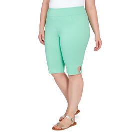 Plus Size Hearts of Palm Feeling Just Lime Skimmers with Cut-Outs