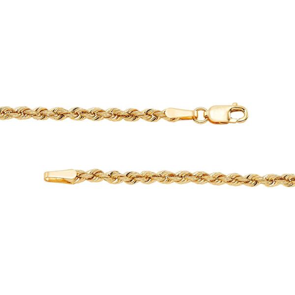 Gold Classics&#8482; 10kt. Yellow Gold Rope Chain Lariat Necklace