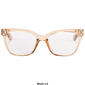 Womens O by Oscar Blush Square Readers Glasses - image 2