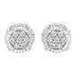 Diamond Classics&#40;tm&#41; 1/3ctw. Diamond Floral Stud Earrings - image 1