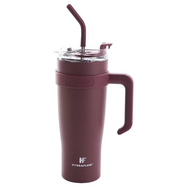 40oz. Tumbler with Handle - Crushed Berry - image 